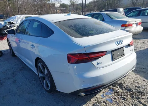 2020 Audi A5 Sportback Premium Plus 45 Tfsi Quattro S Tronic z USA, uszkodzony, nr VIN WAUCNCF56LA002544